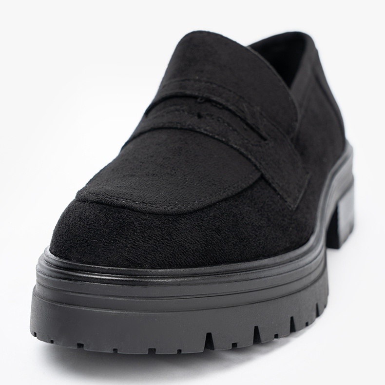 Diamantique Elegáns női cipő a platformon fekete 1