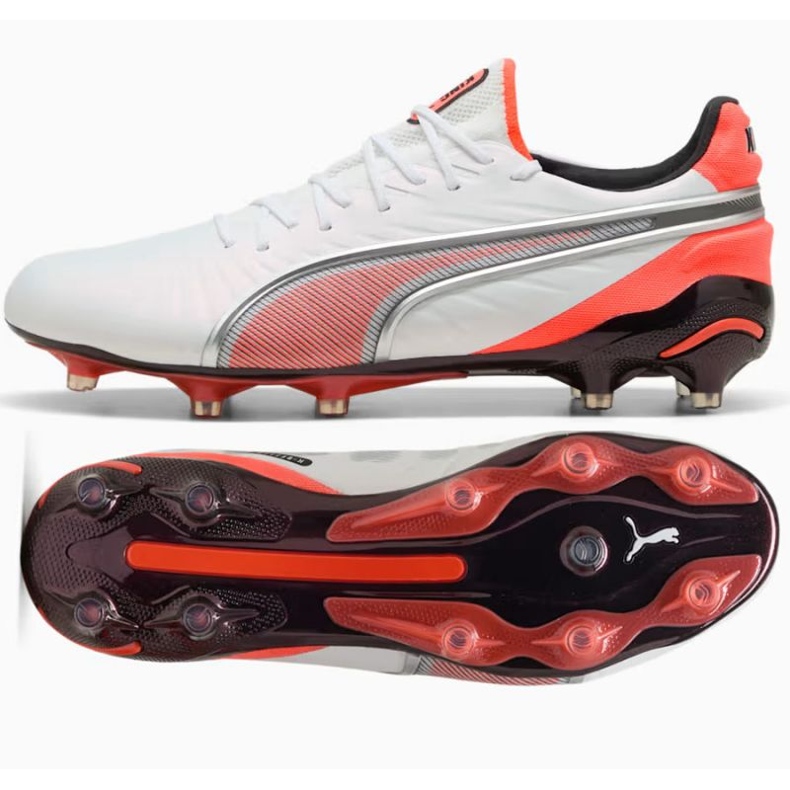 Puma King Ultimate FG/AG 108821-01 cipő fehér 1