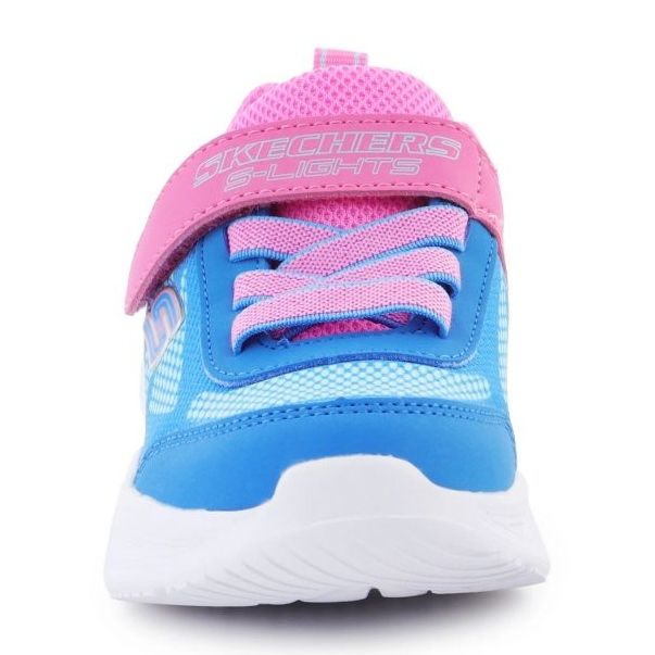 Skechers S Lights-Skechers Sola Glow-Obmre Deluxe JR 303714N-HPBL kék 2