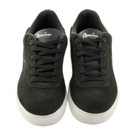 American Club Férfi sportcipő, szürke 17003 bőr tornacipő sokszínű 4