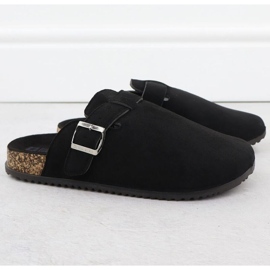Big Star Suede Flip flops SS274736 INT2156A fekete 2