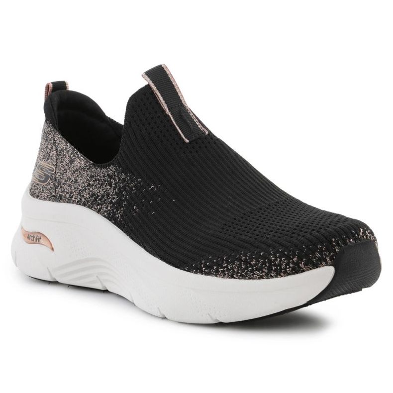 SKECHERS SKECHERS Arch FIT D'OUC - GLIMER PORCS COOCS 149689 -BKRG fekete 1