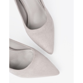 Seastar Klasszikus szürke magas sarkú cipő 1