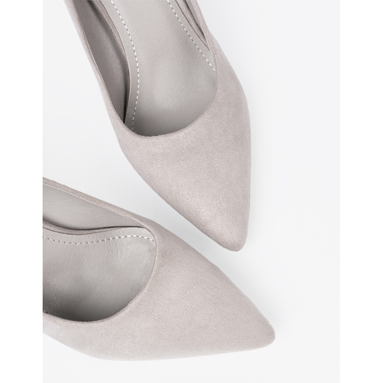 Seastar Klasszikus szürke magas sarkú cipő 1