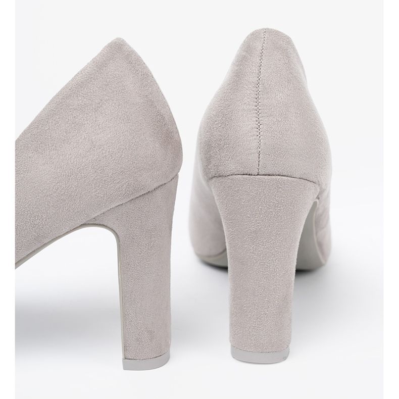 Seastar Klasszikus szürke magas sarkú cipő 2