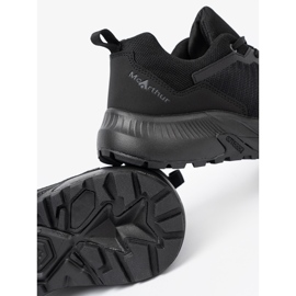 Shelvt Fekete cipők egy textil Menhur férfi felső részével 1