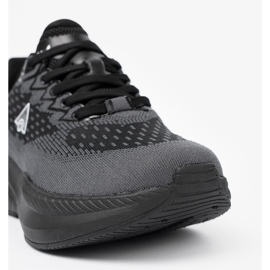 Shelvt Világos fekete cipők lélegző McArthur felsővel 1