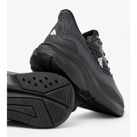 Shelvt Világos fekete cipők lélegző McArthur felsővel 2