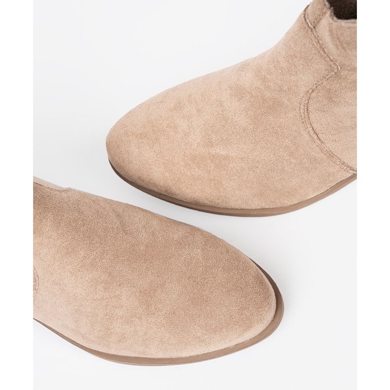 Seastar Bézs csizma velúr cowboy csizma 1