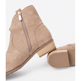 Seastar Bézs csizma velúr cowboy csizma 2