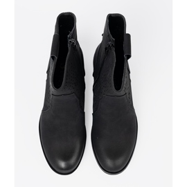 Seastar Nyitott fekete csizma 2