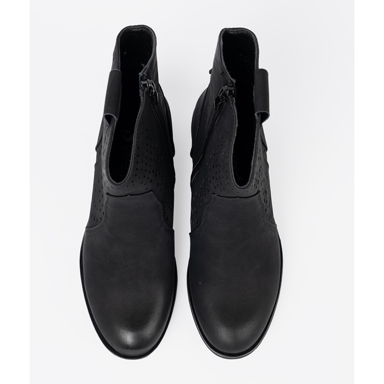 Seastar Nyitott fekete csizma 2