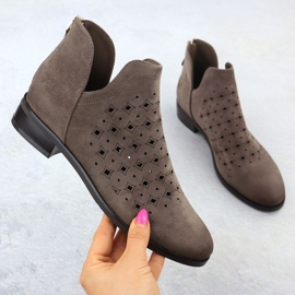 Vinceza Női szabadmunka csizma, bézs, bézs vince című 58608 1