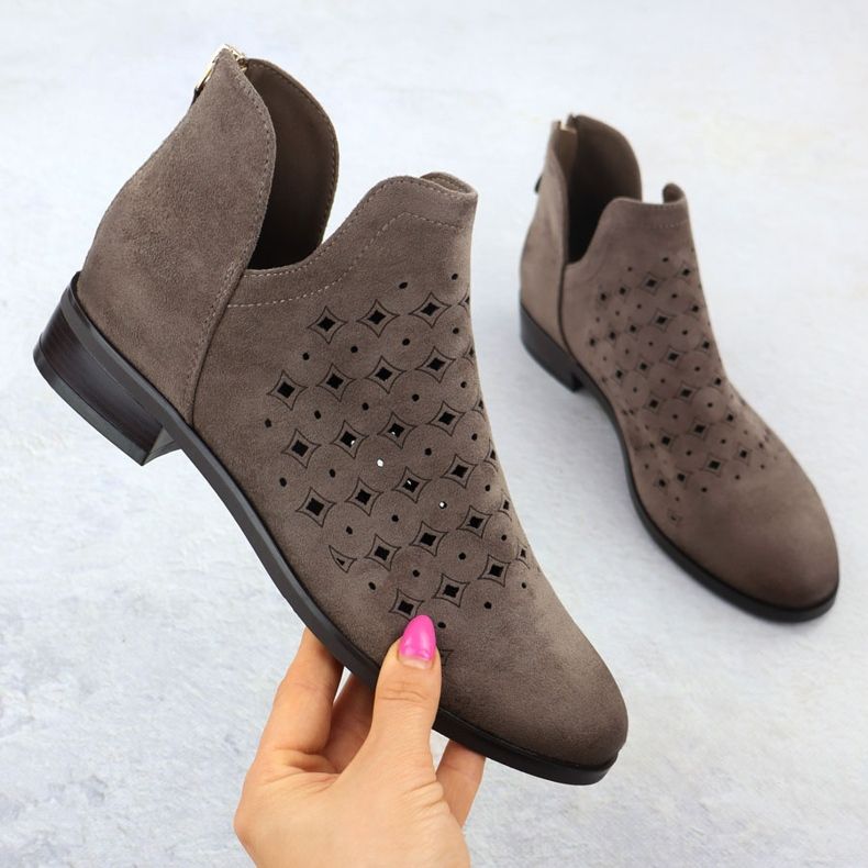 Vinceza Női szabadmunka csizma, bézs, bézs vince című 58608 1