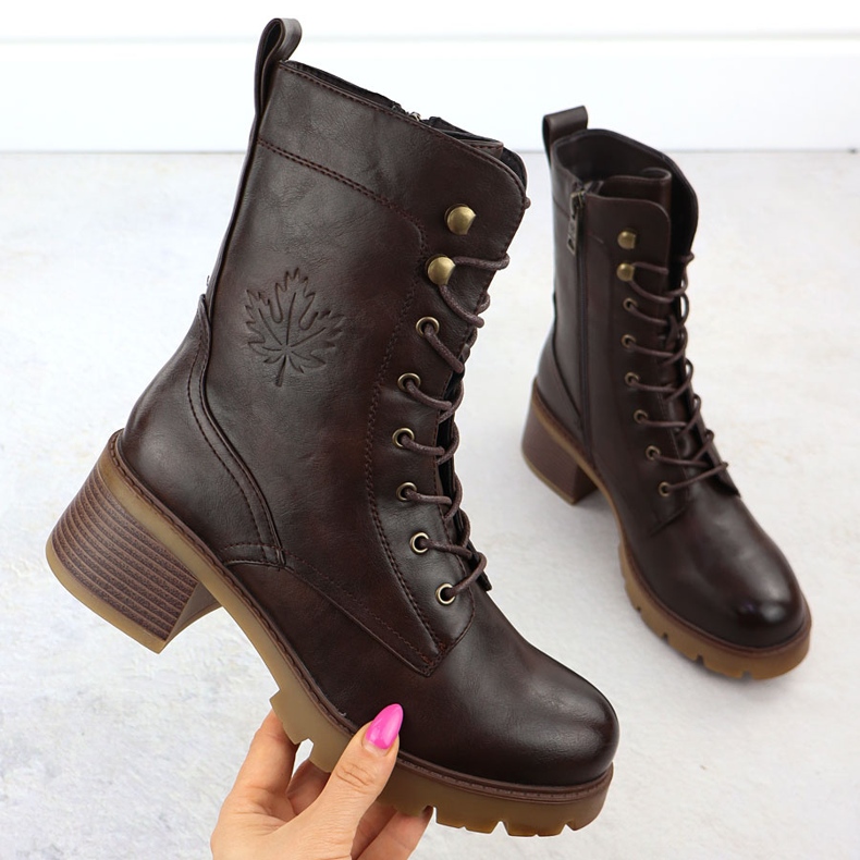 Női csizma a barna VinceZa 89136 -on 1