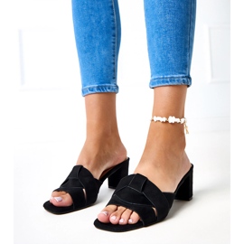 Fekete klasszikus flip flopok a Risana Ekozamszu poszton 2