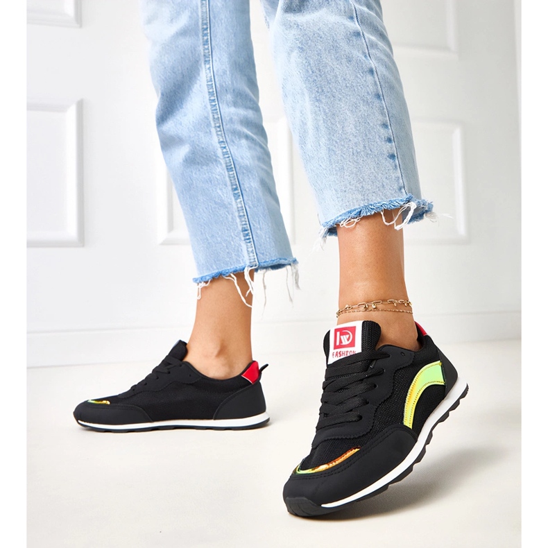 Fekete Cavior sportcipő 2