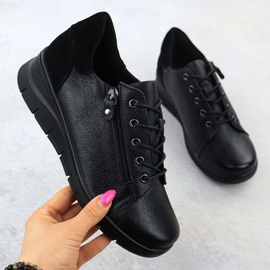 Vinceza Cipő Vinci Wedge -hez 39964 Jan411a -ban fekete 1