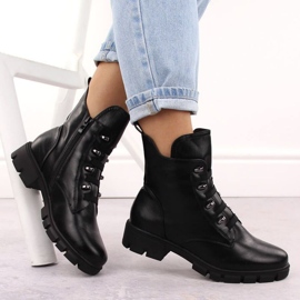 M.Daszyński Csizma szigetelt munkavállalók M. Dasyński az MR23123 SAN46 -ban fekete 2 M.Daszyński Csizma szigetelt munkavállalók M. Dasyński az MR23123 SAN46 -ban fekete 2