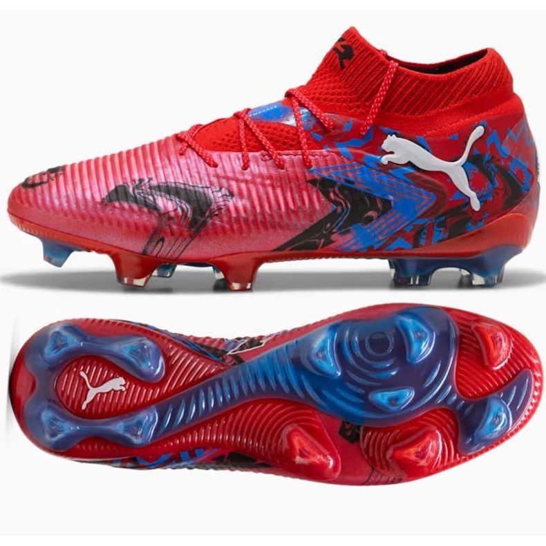 Puma Future 8 Ultimate Playmakers FG 108748-01 cipő piros 1 Puma Future 8 Ultimate Playmakers FG 108748-01 cipő piros 1