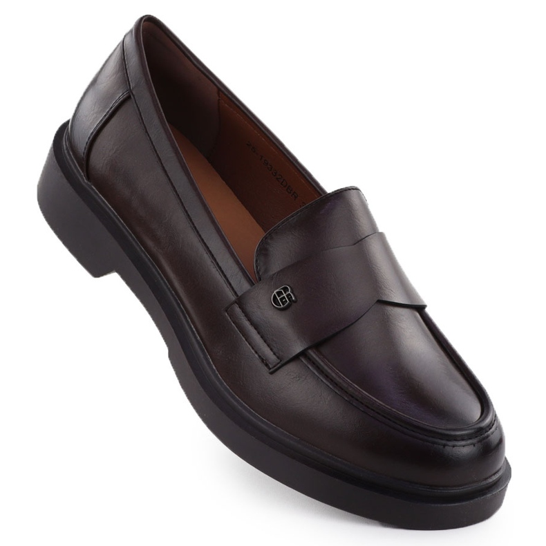 Cipő női cipők lordok barna potocki je19332 1