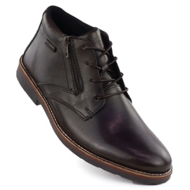 Bőr vízálló férfiak nem szigetelt barna rieker 15324-25 2