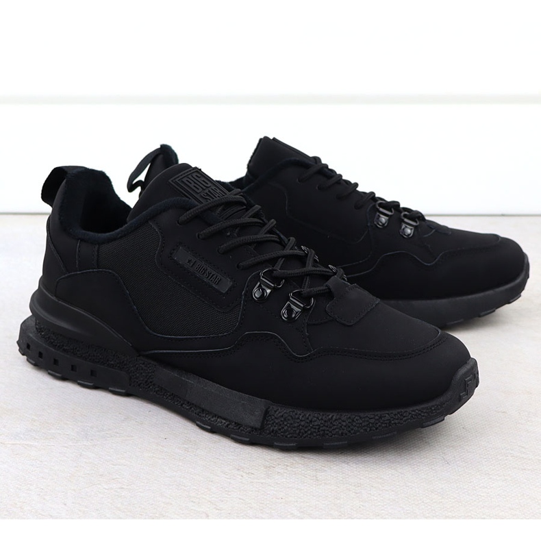 Big Star Férfi sportcipő szigetelt fekete nagy csillag ss174411 1