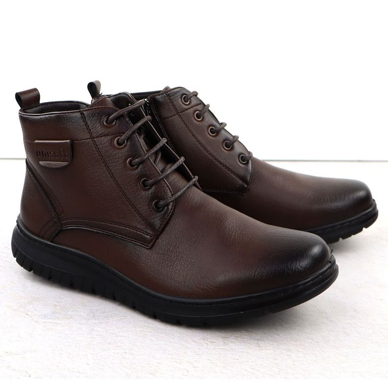 Férfi szigetelt férfi barna Unisoft 24MN16-7515 2