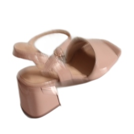 Angel Blue Női szandál angyal kék XT-24048 magas sarkú cipő sápadt rózsaszín 1