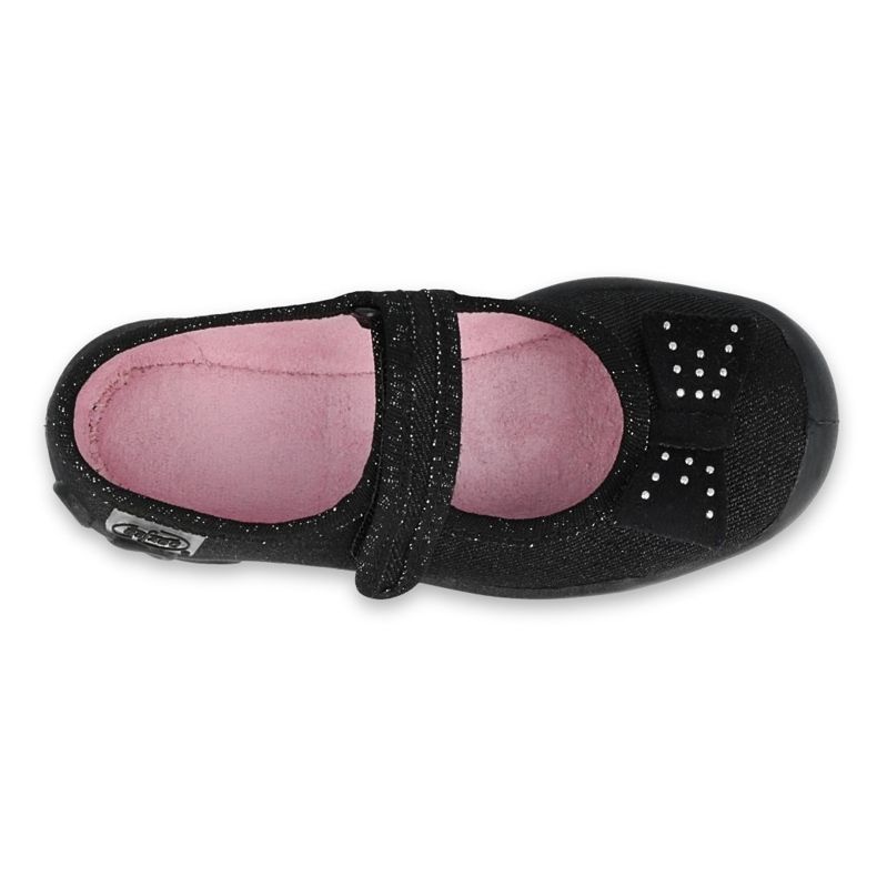 Befado gyermekballerinák 114x240 íj, flitterekben fekete 3