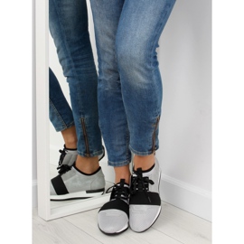 Szürke 16-515 szürke sportcipő fekete 2