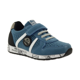 American Club ADI sport amerikai bőr berakás szürke kék fekete fehér 1