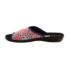 Adanex Világos korallvirágú papucs G1/2 fehér sokszínű rózsaszín 2