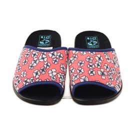 Adanex Világos korallvirágú papucs G1/2 fehér sokszínű rózsaszín 4