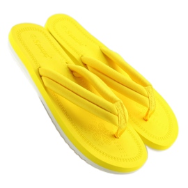 Sárga CK38 sárga női papucs 2