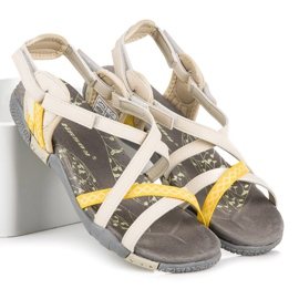 Hasby Tépőzáras sportszandál barna 1