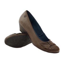 Női pumpák Caprice 22307 masnival barna sokszínű 3