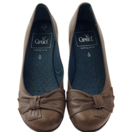 Női pumpák Caprice 22307 masnival barna sokszínű 4