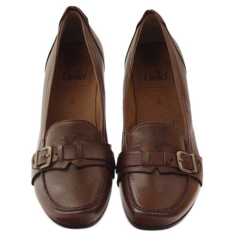 Caprice alacsony cipő pumpák női cipők 24305 barna 4