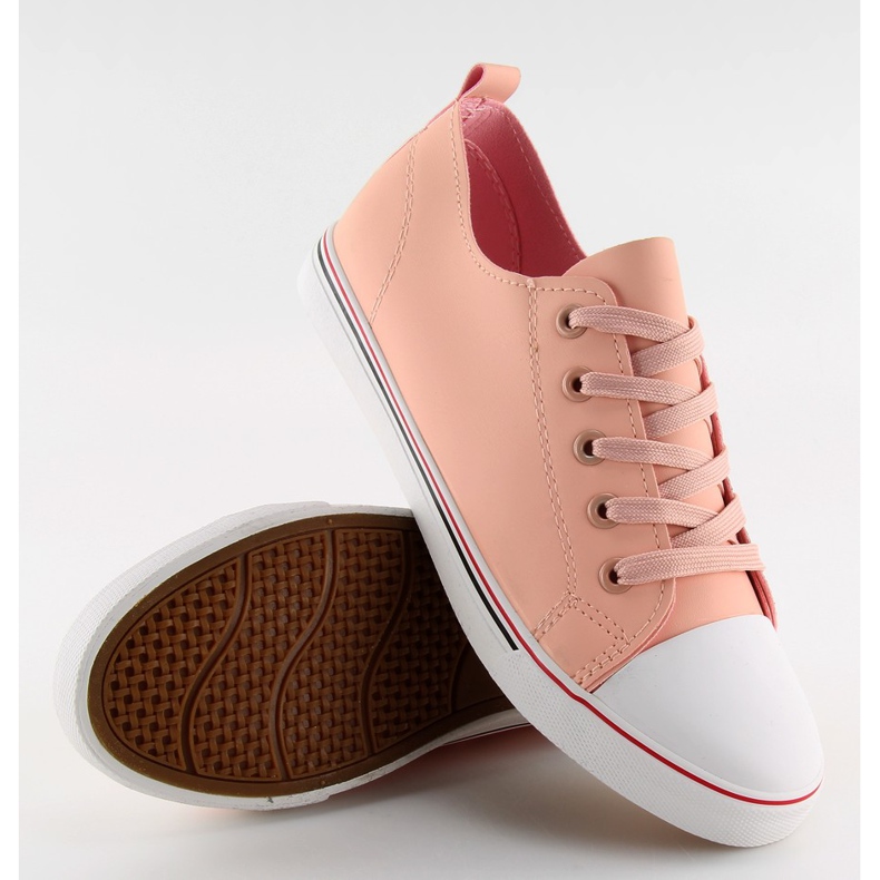 Rózsaszín női cipők rózsaszín XL01p Pink 2