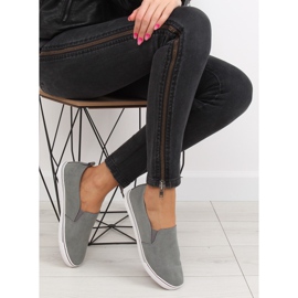 Szürke XL07P D.GREY slipony tornacipő 1