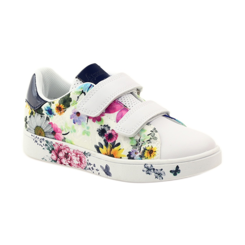 American Club Amerikai tornacipő bőr talpbetéttel sokszínű fehér 1