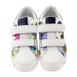 American Club Amerikai tornacipő bőr talpbetéttel sokszínű fehér 4