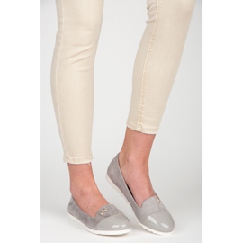 Vinceza Lordsy lakkozott lábujjjal szürke 1