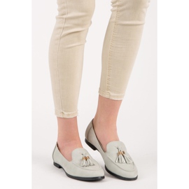 Vices Cipők rojtokkal szürke 2