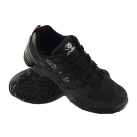 Fekete Atletico 8003 edzőcipő 3