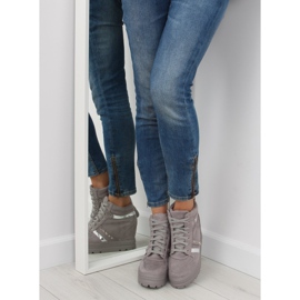 Szürke Női szürke tornacipő AT-0650-L Szürke 1