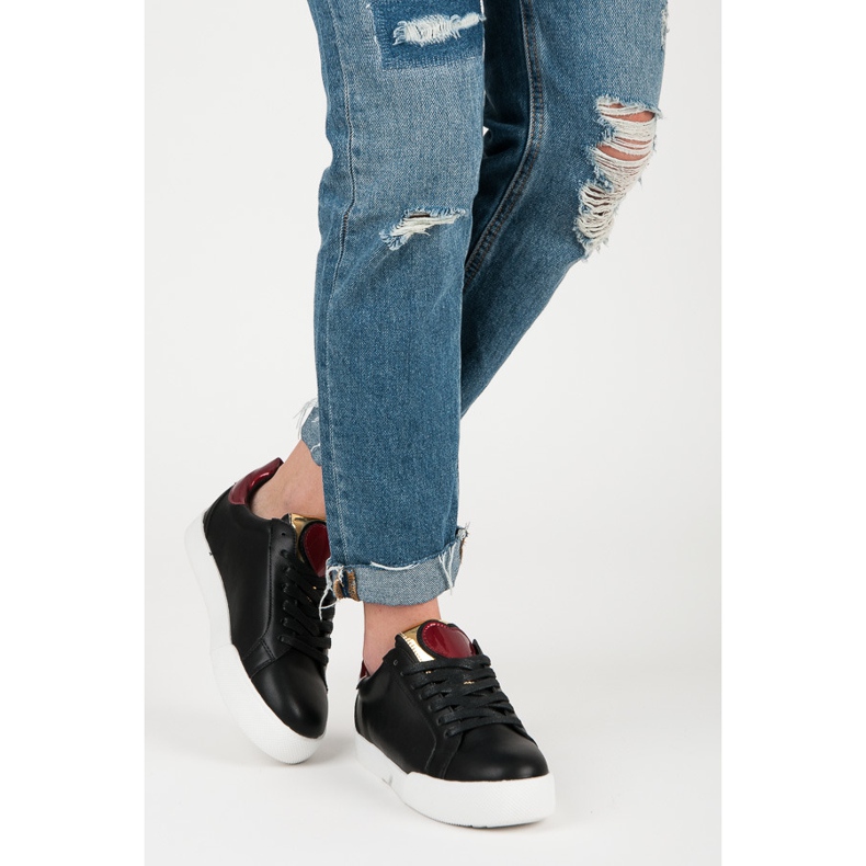 Vices Fekete Sweet Heart tornacipő 2