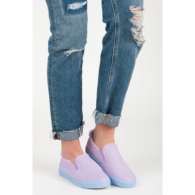 Seastar Violet Slipons ibolya 2