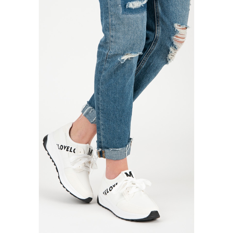 Seastar Szeretem a sportcipőt fehér fekete 1